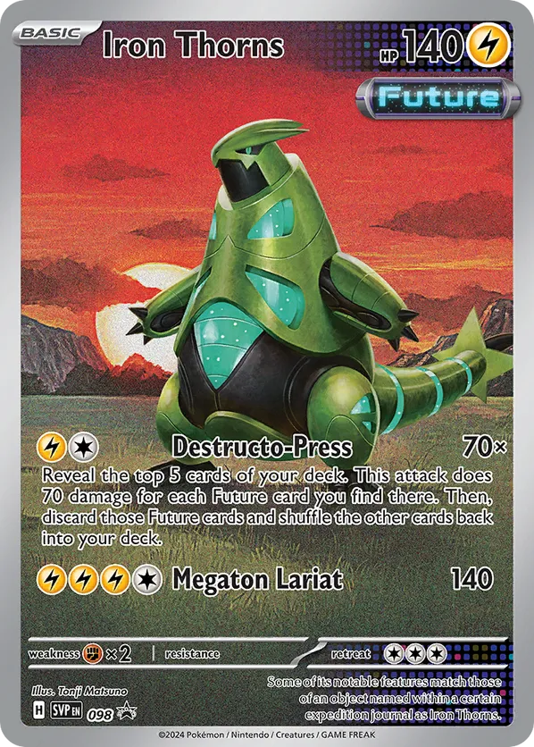 Iron Thorns - Scarlet & Violet Black Star Promos #98