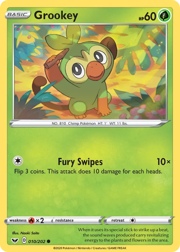 Grookey - Sword & Shield #10