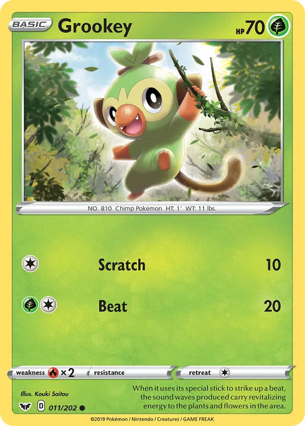Grookey - Sword & Shield #11