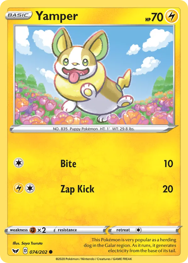 Yamper - Sword & Shield #74