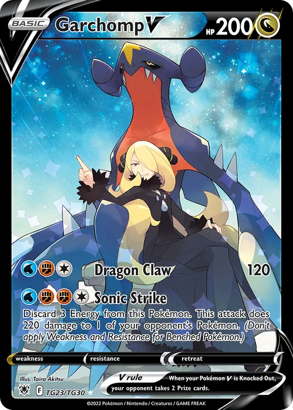 Garchomp V - Astral Radiance Trainer Gallery #TG23