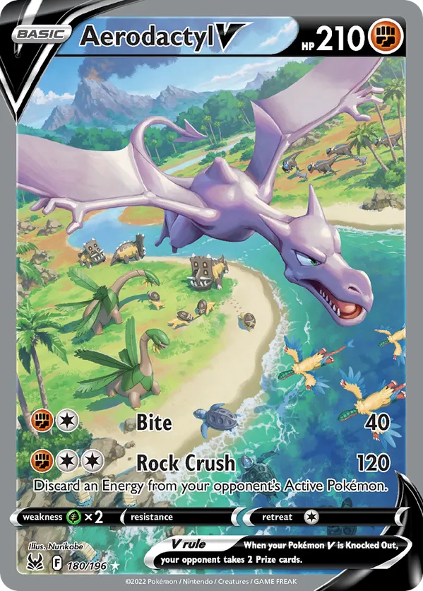 Aerodactyl V - Lost Origin #180