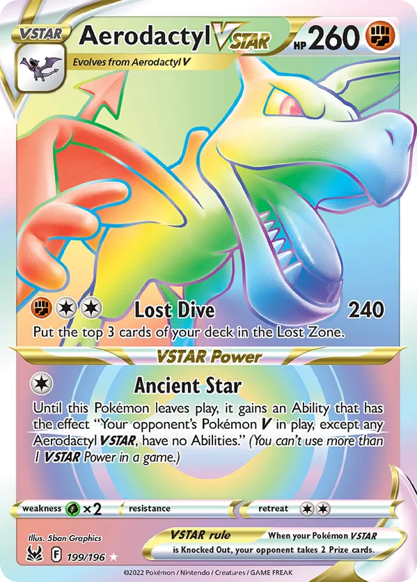 Aerodactyl VSTAR - Lost Origin #199