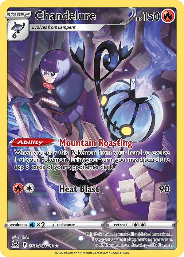 Chandelure - Lost Origin Trainer Gallery #TG04