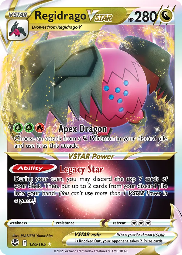 Regidrago VSTAR - Silver Tempest #136