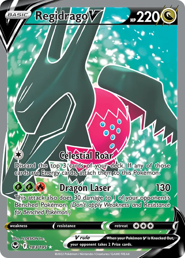 Regidrago V - Silver Tempest #183