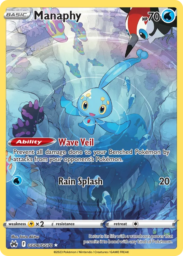 Manaphy - Crown Zenith Galarian Gallery #GG06