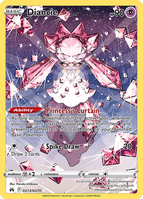 Diancie - Crown Zenith Galarian Gallery #GG13