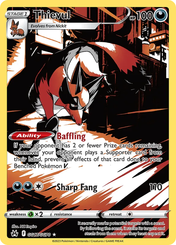 Thievul - Crown Zenith Galarian Gallery #GG17