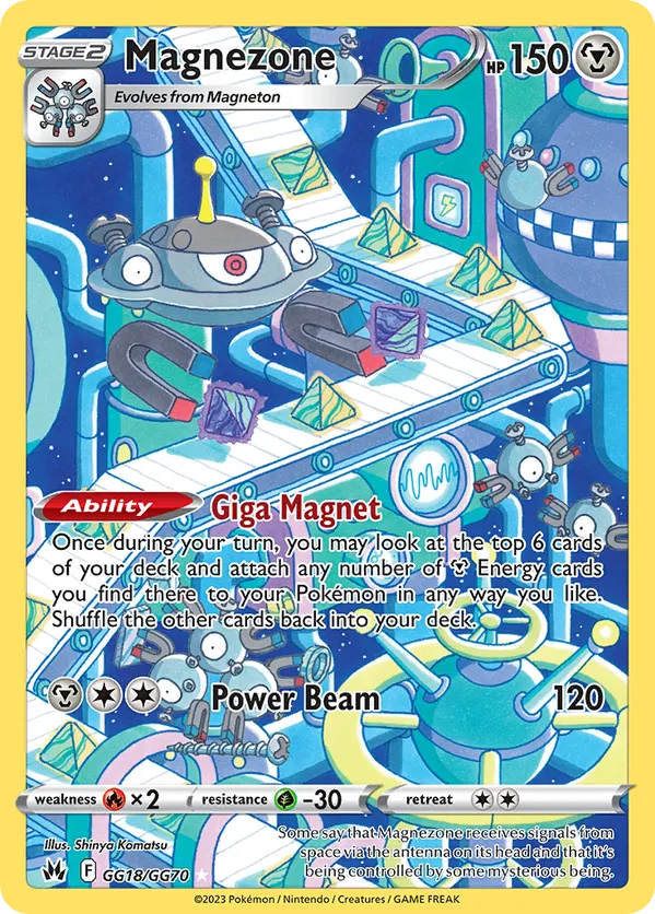 Magnezone - Crown Zenith Galarian Gallery #GG18