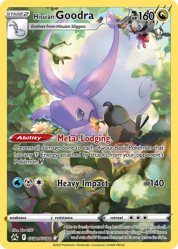 Hisuian Goodra - Crown Zenith Galarian Gallery #GG21