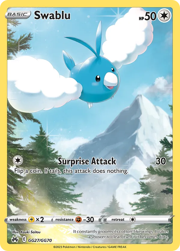 Swablu - Crown Zenith Galarian Gallery #GG27