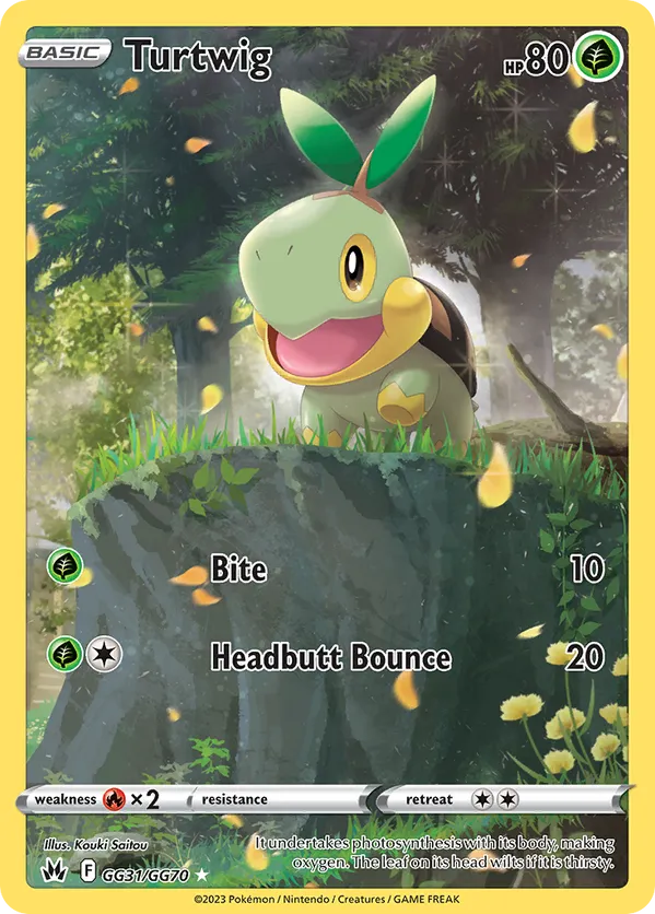 Turtwig - Crown Zenith Galarian Gallery #GG31