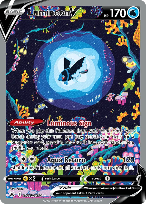 Lumineon V - Crown Zenith Galarian Gallery #GG39
