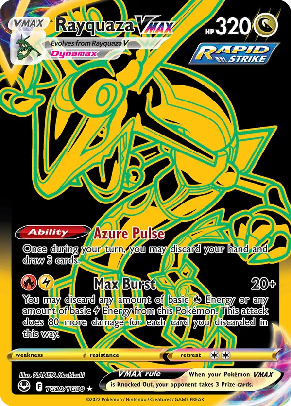 Rayquaza VMAX - Silver Tempest Trainer Gallery #TG29