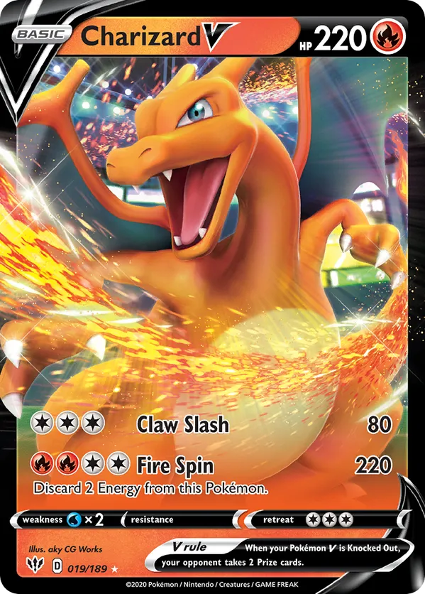 Charizard V - Darkness Ablaze #19