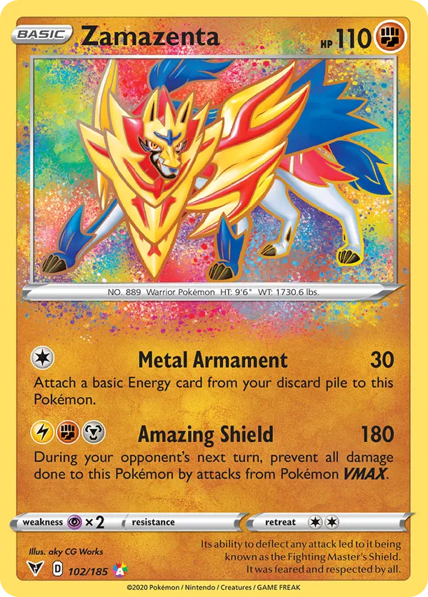 Zamazenta - Vivid Voltage #102