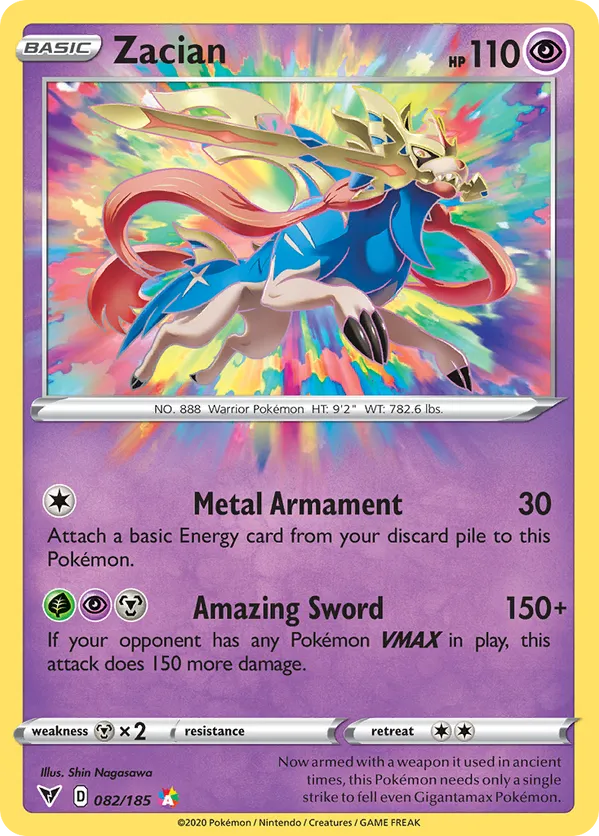 Zacian - Vivid Voltage #82