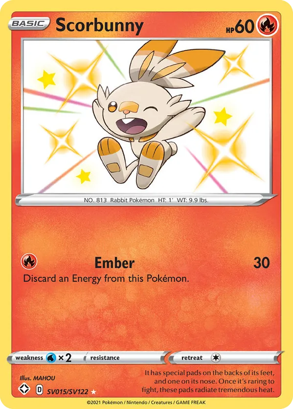 Scorbunny - Shiny Vault #SV015