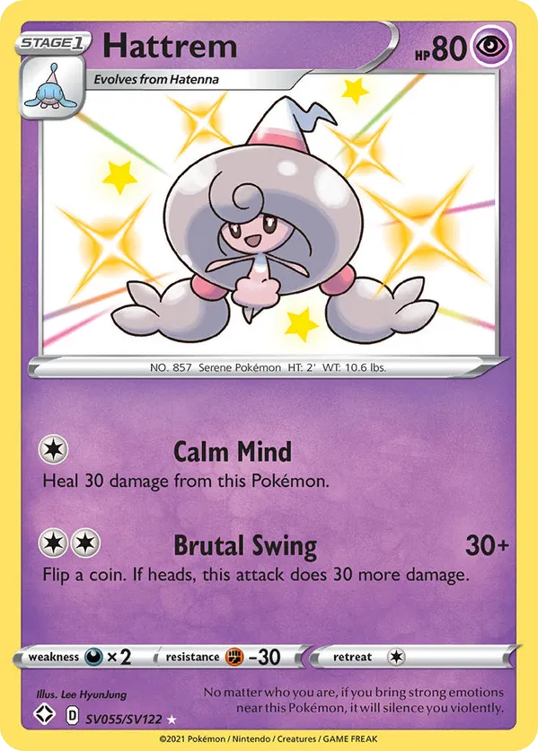 Hattrem - Shiny Vault #SV055