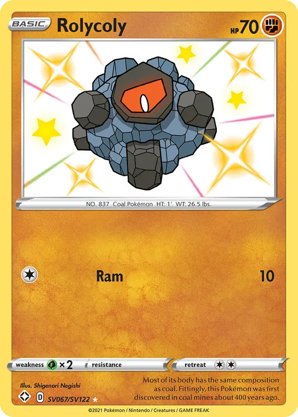 Rolycoly - Shiny Vault #SV067