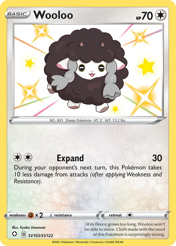 Wooloo - Shiny Vault #SV103