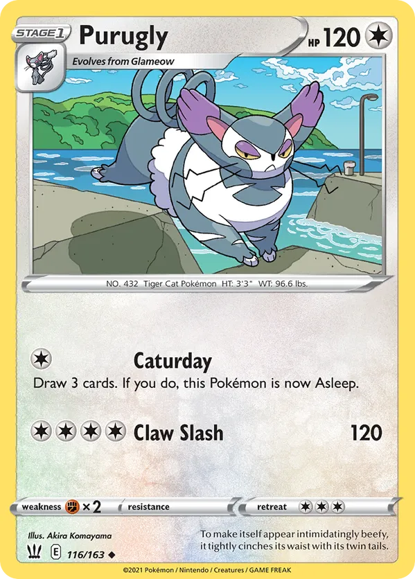 Purugly - Battle Styles #116