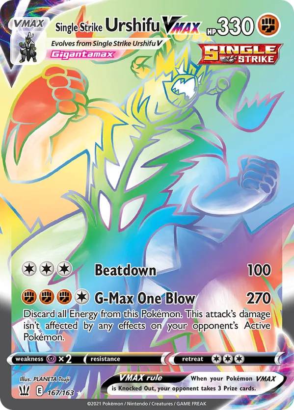 Single Strike Urshifu VMAX - Battle Styles #167