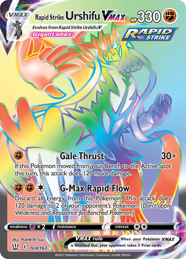 Rapid Strike Urshifu VMAX - Battle Styles #169