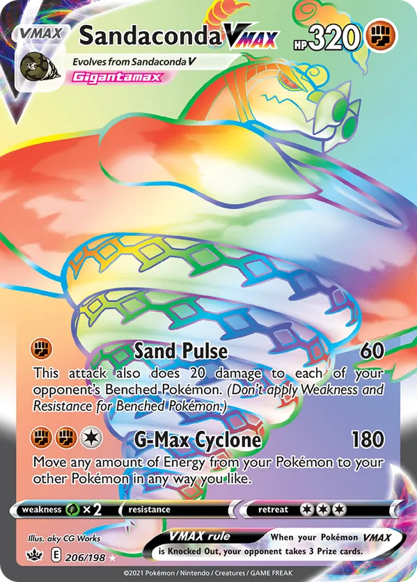 Sandaconda VMAX - Chilling Reign #206