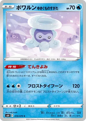 Castform Snowy Form