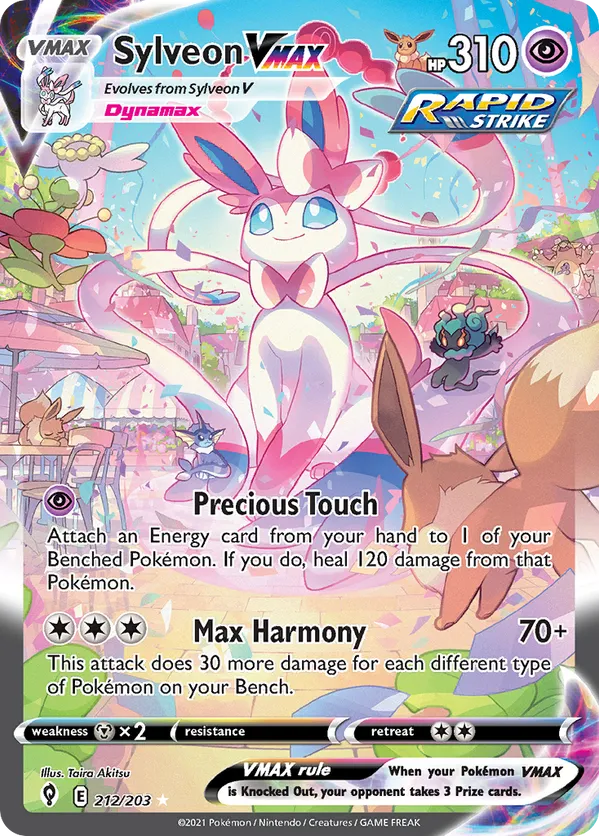 Sylveon VMAX - Evolving Skies #212