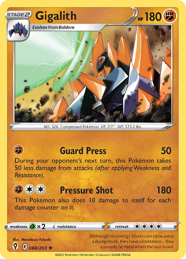 Gigalith - Evolving Skies #88