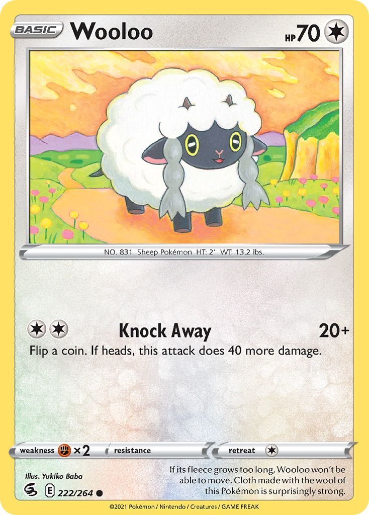 Wooloo - Fusion Strike #222