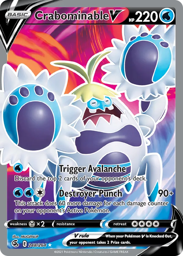 Crabominable V - Fusion Strike #248