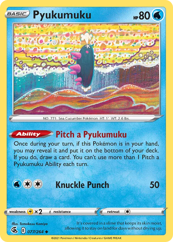 Pyukumuku - Fusion Strike #77