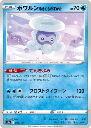 Castform Snowy Form
