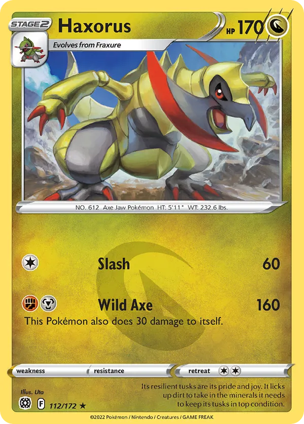 Haxorus - Brilliant Stars #112