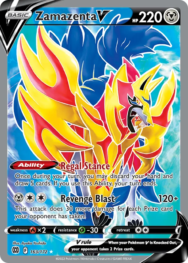 Zamazenta V - Brilliant Stars #163