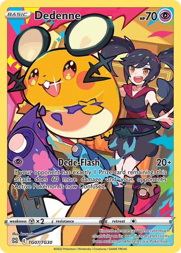 Dedenne - Brilliant Stars Trainer Gallery #TG07