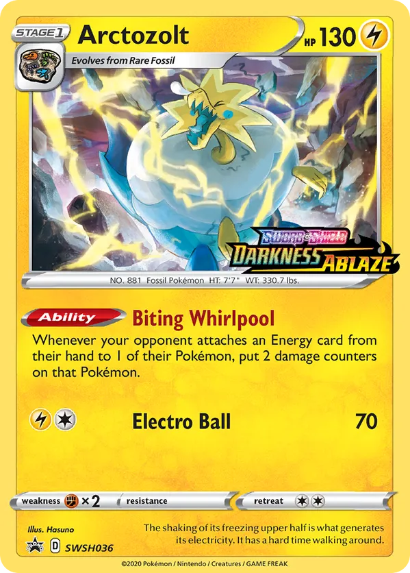 Arctozolt - SWSH Black Star Promos #SWSH036