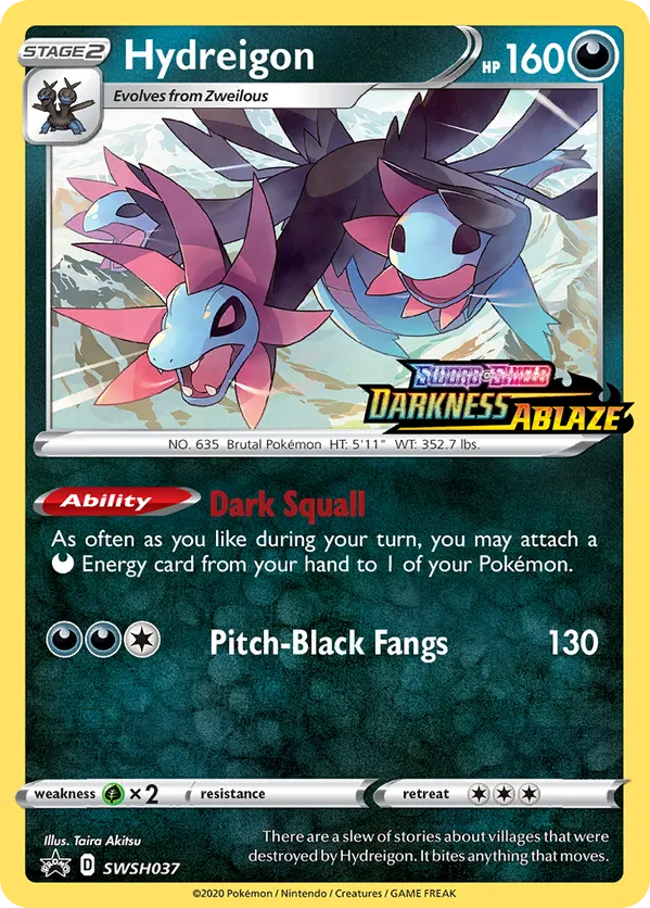 Hydreigon - SWSH Black Star Promos #SWSH037