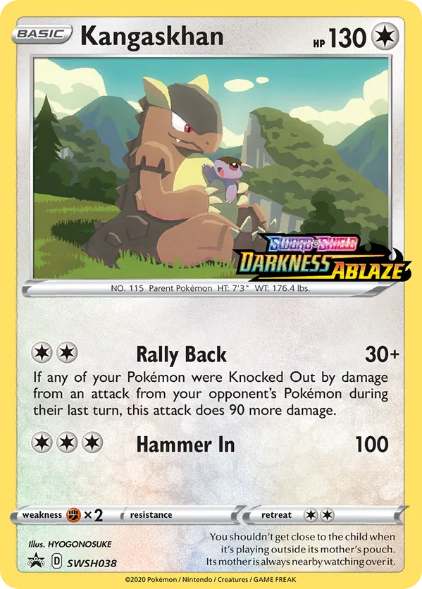 Kangaskhan - SWSH Black Star Promos #SWSH038