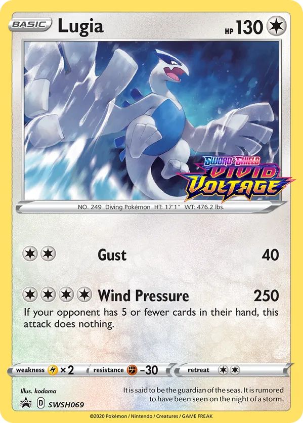 Lugia - SWSH Black Star Promos #SWSH069