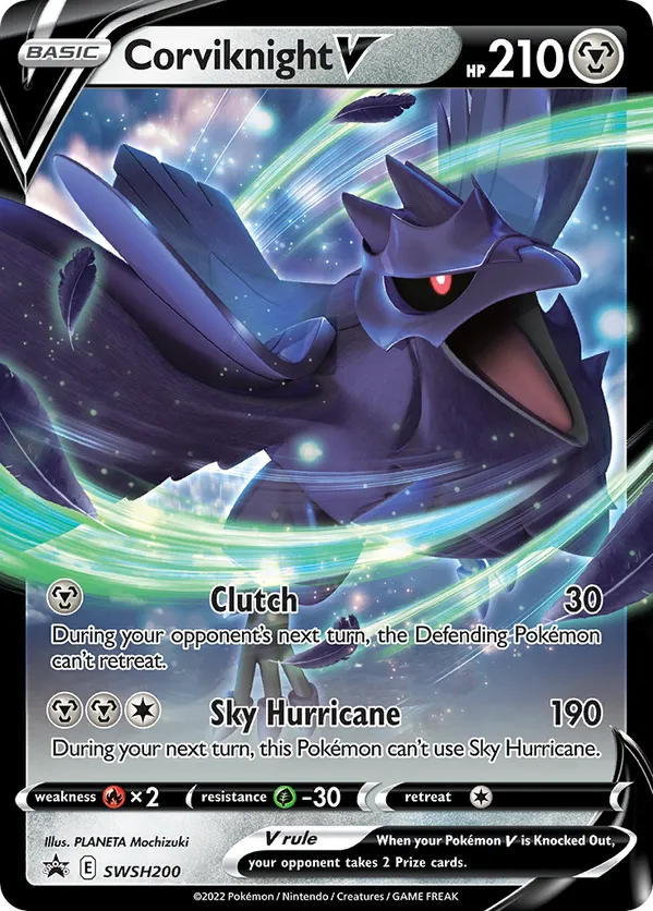 Corviknight V - SWSH Black Star Promos #SWSH200