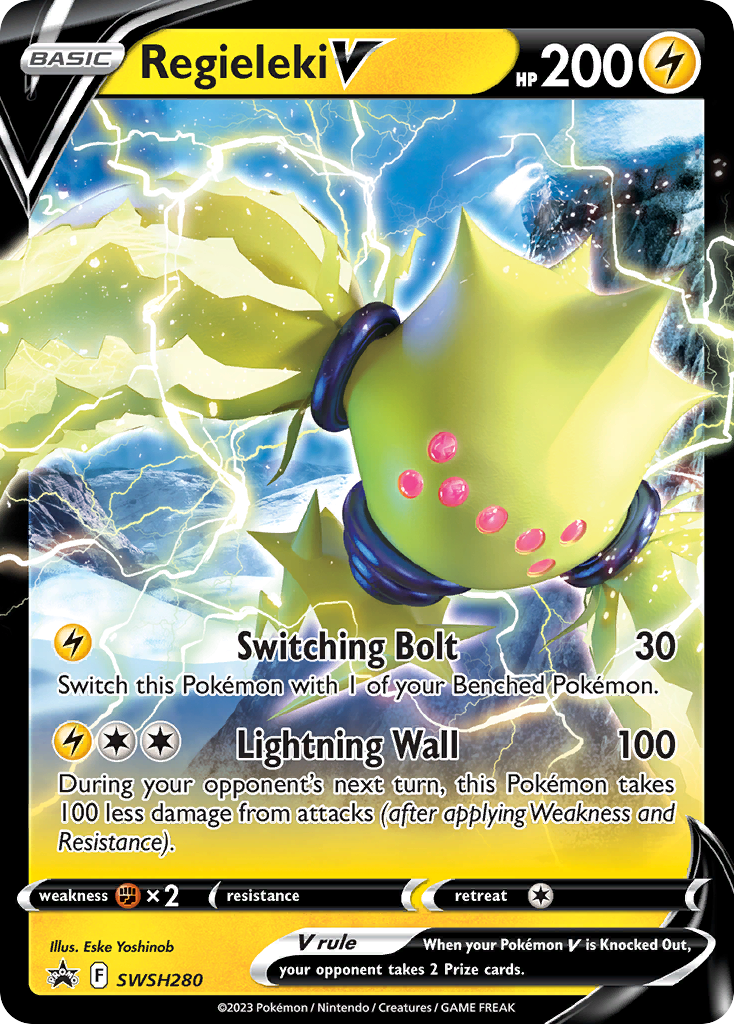 Regieleki V - SWSH Black Star Promos #SWSH280