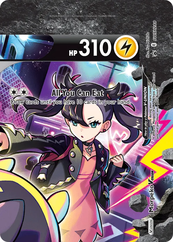 Morpeko V-UNION - SWSH Black Star Promos #SWSH288