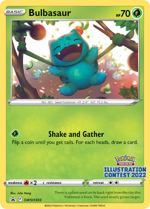 Bulbasaur - SWSH Black Star Promos #SWSH303
