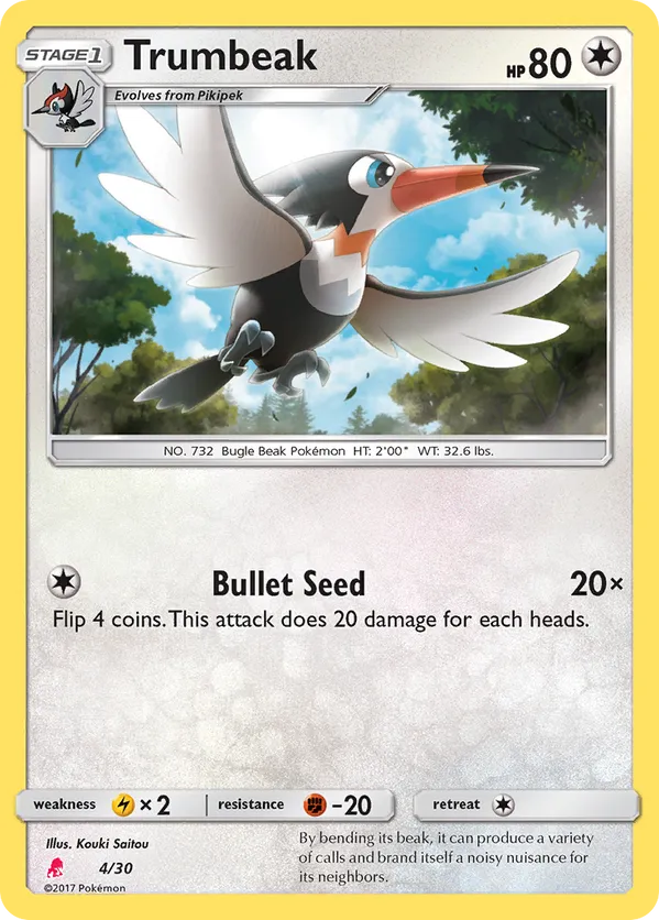 Trumbeak - Sun & Moon Trainer Kit Lycanroc #4