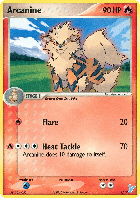 Arcanine - EX Trainer Kit 2 Minun #1